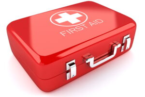 first aid box