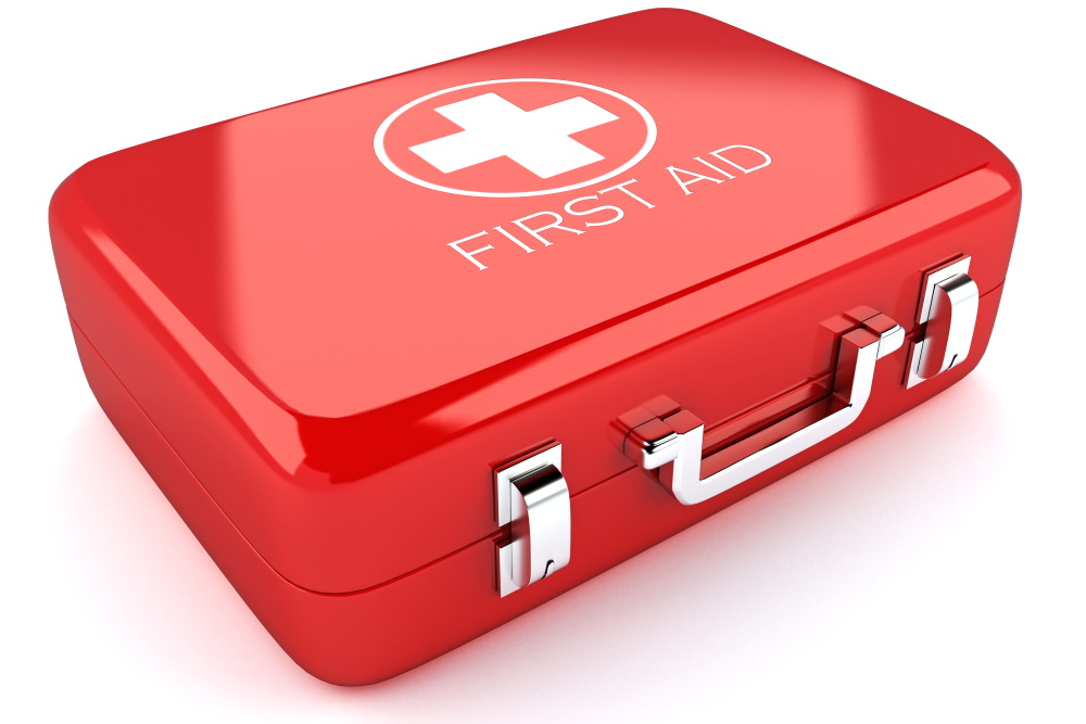 first aid box